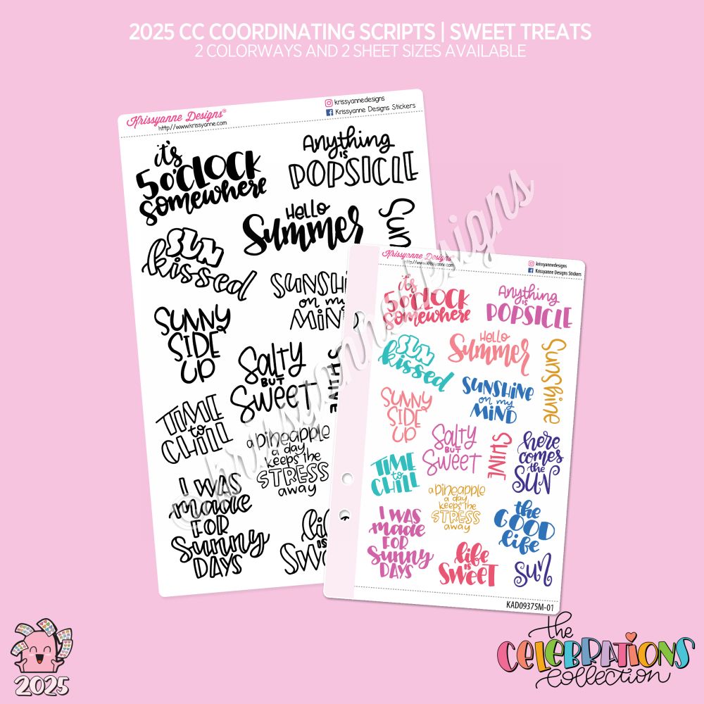 CC Scripts | 2025 Sweet Treats (June Coordinates)
