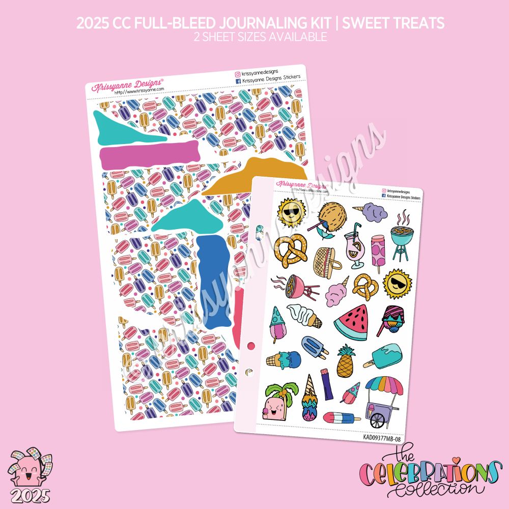CC Journaling Kit | 2025 Sweet Treats (June Coordinates)