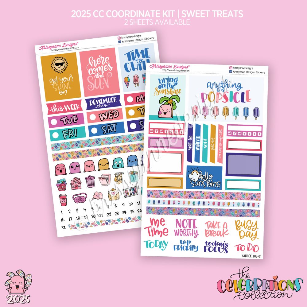 CC Kit | 2025 Sweet Treats (June Coordinates)