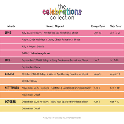 KAD Club Celebrations Sub