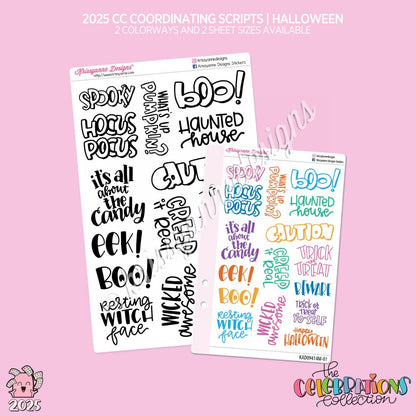 CC Scripts | 2025 Halloween (October Coordinates)